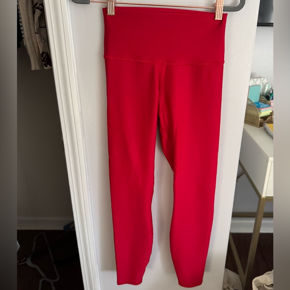 ALO Yoga Airlift Bold Red Leggings